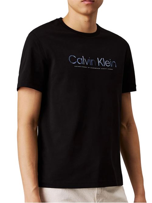 T-shirt logo satinato Calvin Klein Calvin Klein | K10K114162BEH